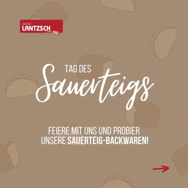 Heute feiern wir den Sauerteig – diese bemerkenswerte Backzutat, die seit Jahrtausenden unsere Backwaren lecker und wertvoll macht. 🎉 Durch natürliche Fermentation entstehen beeindruckende Aromen und Texturen, die von mild bis kräftig reichen. 🤎

Wusstest du, dass viele unserer Brote mit Sauerteig hergestellt werden? 🤯 Wir nutzen dafür unseren eigenen Betriebs-Sauerteig, einen echten Natursauerteig, der unseren Broten einen unverwechselbaren Geschmack verleiht. ✨

Besonders ans Herz legen möchten wir dir unsere neue Brotsorte: Kraftroggen. Weil es nicht nur intensiv im Geschmack ist, sondern auch kräftig gebacken mit einer knackigen Kruste daherkommt. 🍞

Wie all unsere Brotsorten wird auch der Kraftroggen mit Sauerteig und ohne jegliche Backhilfsmittel hergestellt – echtes Handwerksbrot, gebacken mit Zeit und Leidenschaft. 🕰️❤️

#tagdessauerteigs #sauerteig #bäckereilantzsch #bäckerei #bäcker #brot #brötchen #backen #lieblingsbäcker #lantzschtime #itslantzschtime #handwerk #dessau #wolfen #köthen #wittenberg #lutherstadtwittenberg #traditionsbäckerei #bäckereidessau #qualitätshandwerk #brotliebe #kruste